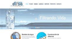 Desktop Screenshot of filtrosparaagua.com